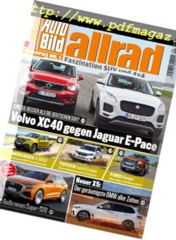 Auto Bild Allrad – August 2018
