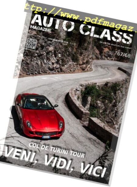 Auto Class Magazine – Luglio-Agosto 2018 Cover