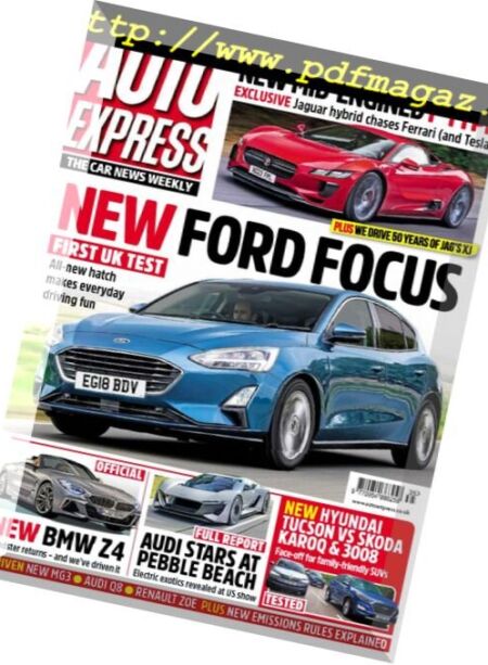 Auto Express – 29 August 2018 Cover