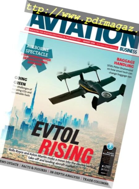 Aviation Business – August 2018 Cover