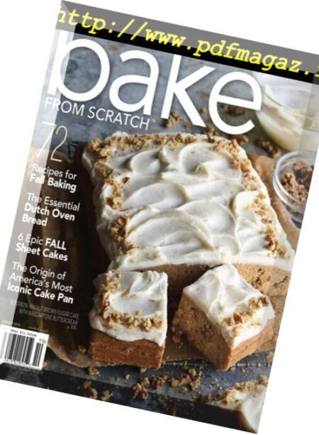 Bake from Scratch – September 2018 Cover