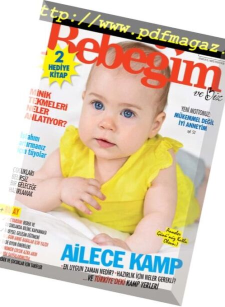 Bebegim ve Biz – Mayis 2017 Cover