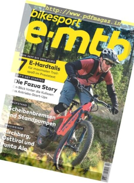 Bikesport e-mtb – Nr.2, 2018 Cover