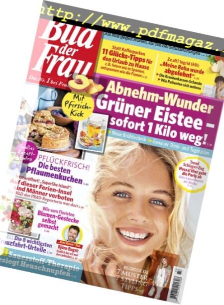 Bild der Frau – 10 August 2018 Cover