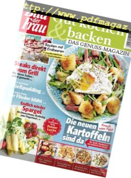 Bild der Frau Gut Kochen & Backen – Mai-Juni 2018