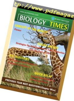 Biology Times – August 2018