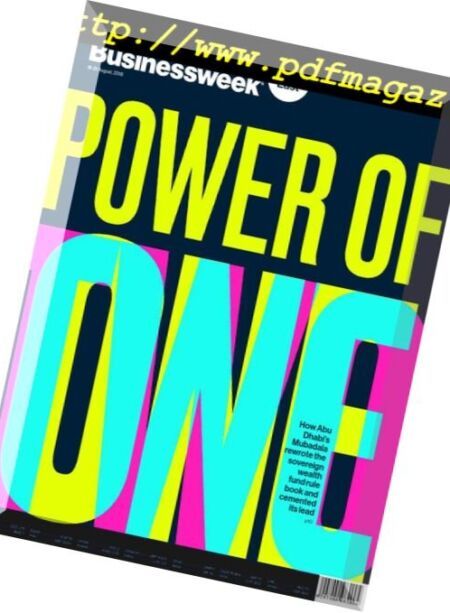 Bloomberg Businessweek Middle East – 16 August 2018 Cover