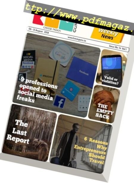 BMMGuru Weekly – August 05, 2018 Cover