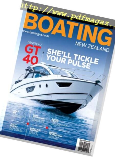 Boating New Zealand – August 2018 Cover