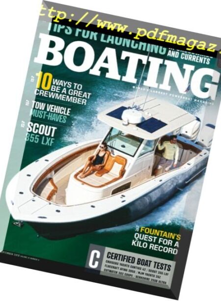 Boating USA – September 2018 Cover