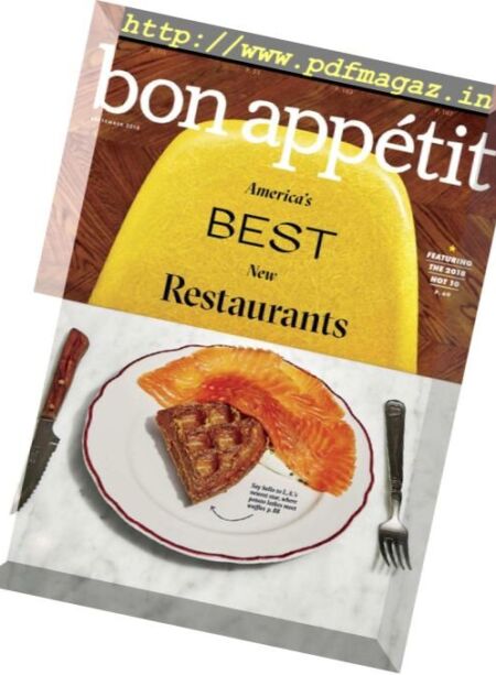 Bon Appetit – September 2018 Cover