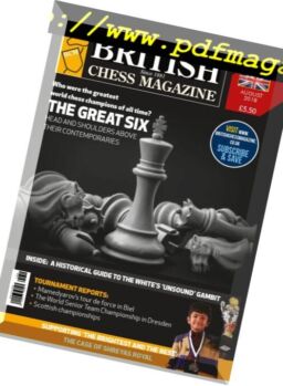 British Chess Magazine – August 2018