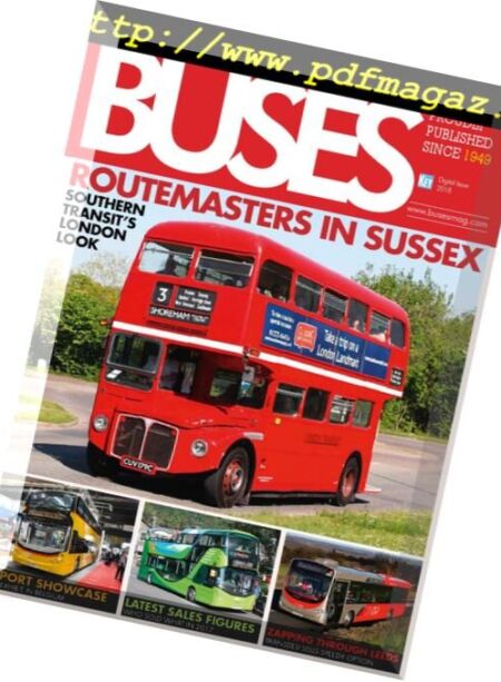 Buses Magazine – September 2018 Cover