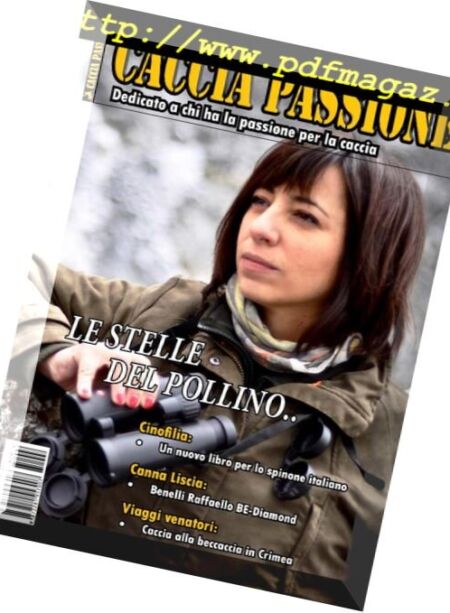 Caccia Passione – Giugno 2018 Cover