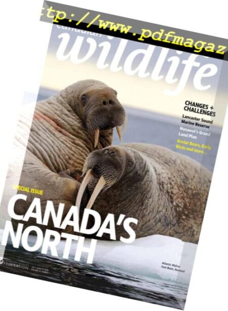Canadian Wildlife – July-August 2018 Cover