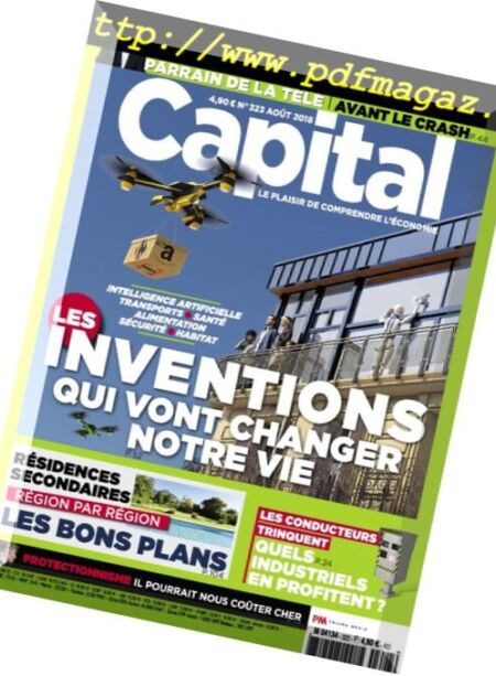 Capital France – July 2018 Cover