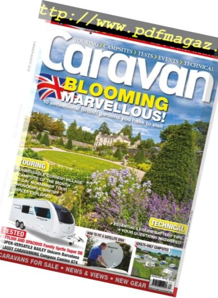 Caravan Magazine – August 2018 Cover