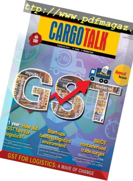 Cargo Talk – August 2018 Cover