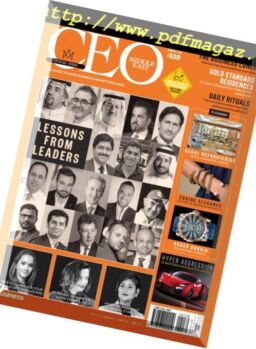 CEO Middle East – August 2018
