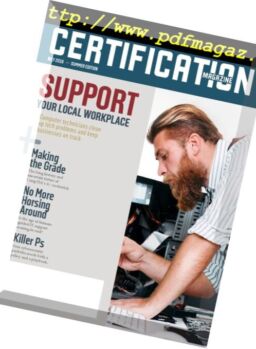 Certification – July 2018