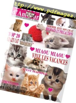 Chats d’Amour – juillet 2018