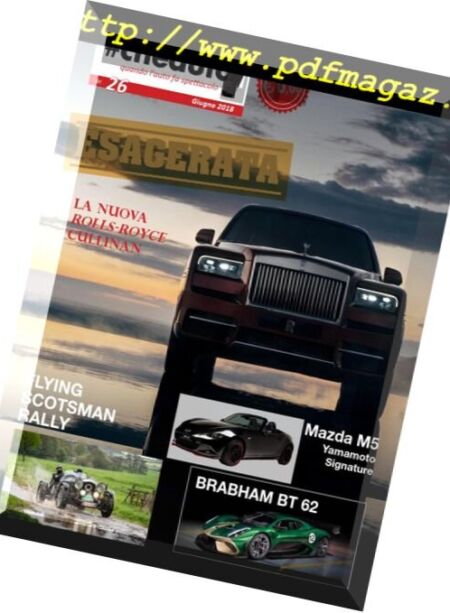 #cheauto! – luglio 2018 Cover