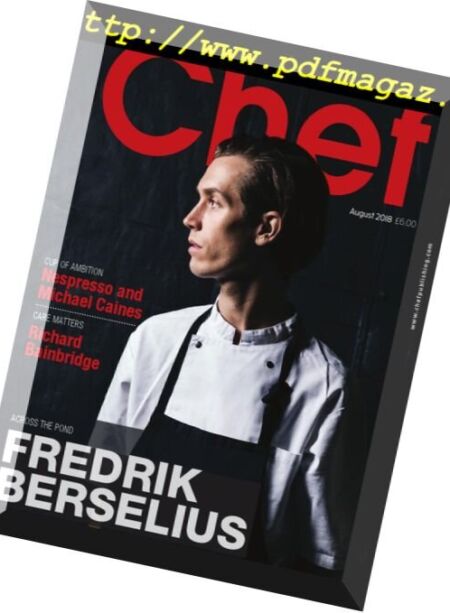 Chef Magazine – August 2018 Cover