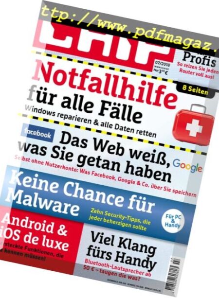 Chip Germany – Juli 2018 Cover