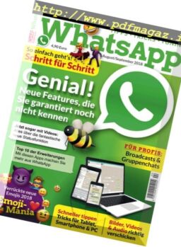 Chip Kompakt WhatsApp – August-September 2018