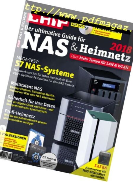 Chip Special – NAS Heimnetz 2018 Cover