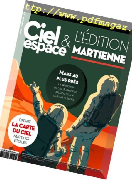 Ciel & Espace – juillet-aout 2018 Cover