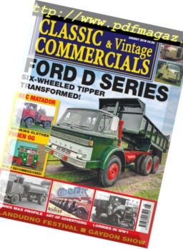 Classic & Vintage Commercials – August 2018