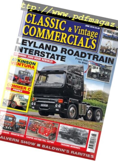 Classic & Vintage Commercials – June 2016 Cover