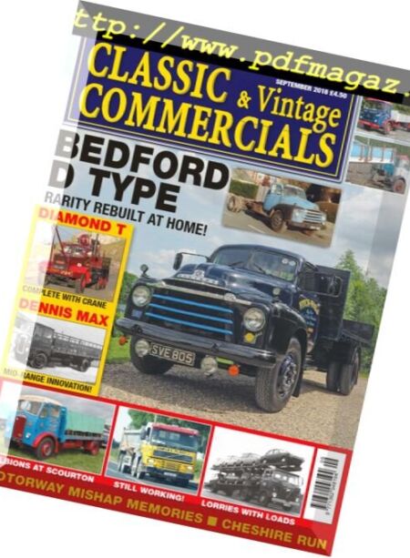 Classic & Vintage Commercials – September 2018 Cover