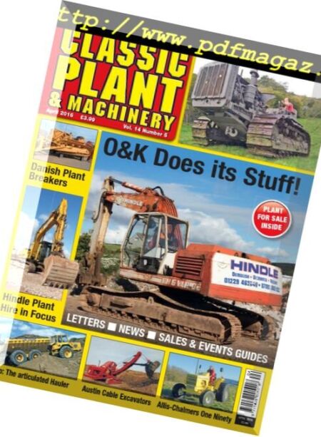 Classic Plant & Machinery – April 2016 Cover