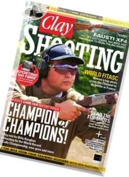 Clay Shooting – September 2018