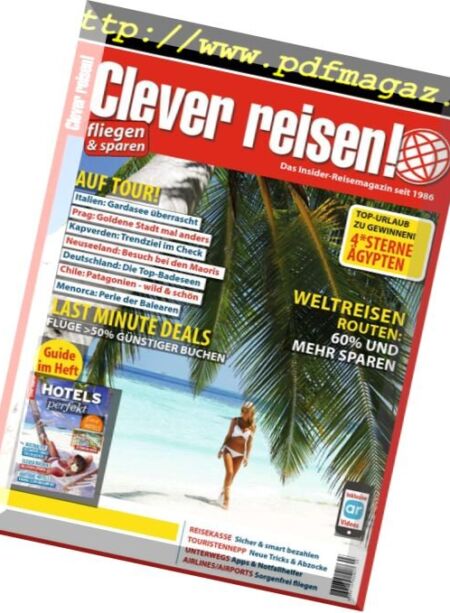 Clever Reisen – August-Oktober 2018 Cover