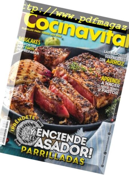 Cocina Vital – agosto 2018 Cover