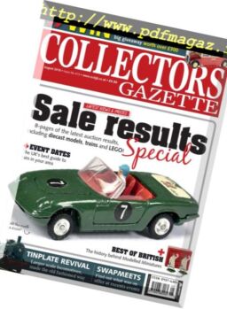Collectors Gazette – August 2018