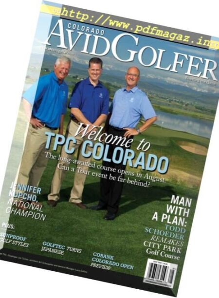 Colorado AvidGolfer – July 2018 Cover