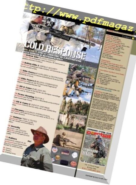 Combat & Survival – July 2014 Cover