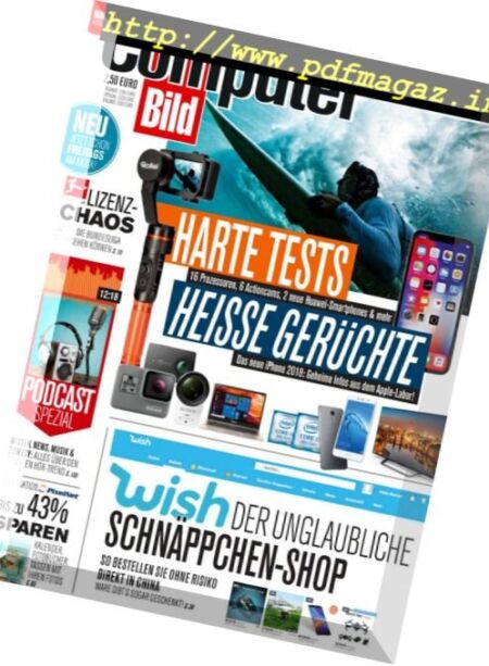 Computer Bild Germany – 3 August 2018 Cover