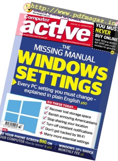Computeractive – 15 August 2018 Cover
