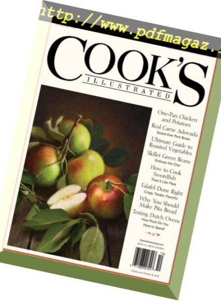 Cook’s Illustrated – September 2018 Cover
