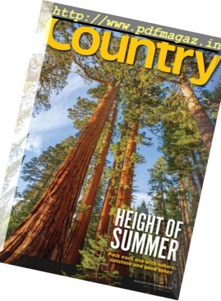 Country – July-August 2018 Cover