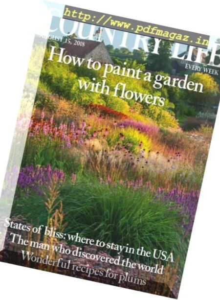 Country Life UK – August 15, 2018 Cover