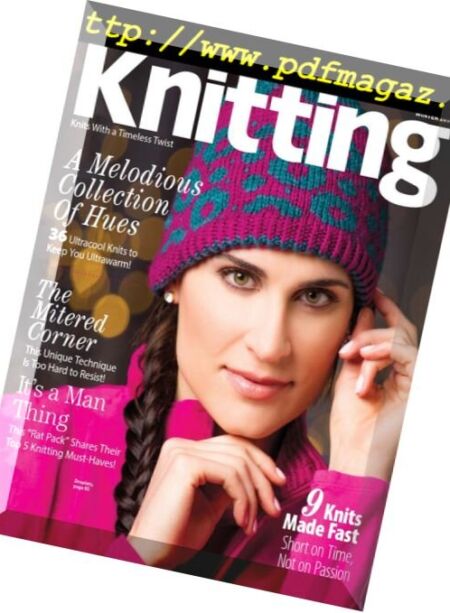 Creative Knitting – September 2014 Cover
