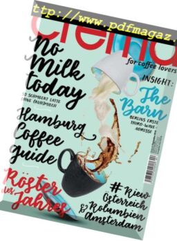 crema – August-September 2018