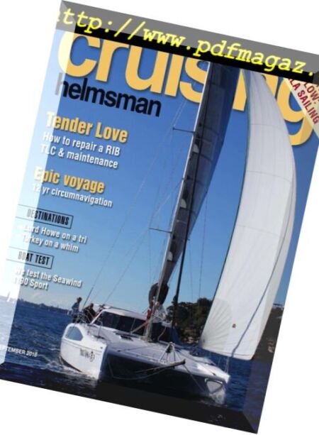 Cruising Helmsman – September 2018 Cover