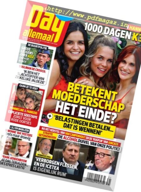 Dag Allemaal – 31 juli 2018 Cover